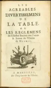 Les Agréables Divertissements de la Table